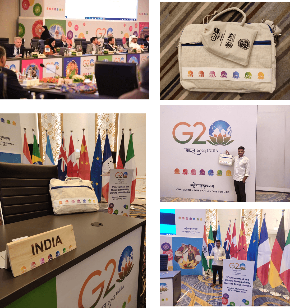 Representing India at G20